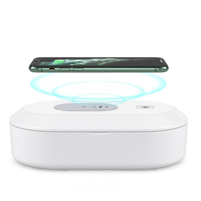 Icebingo 2020 new  Mobile Sanitizer UV Light Phone Sterilizer Aromatherapy Function with 10w wireless charging