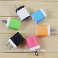 Universal EU USA Wall Adapter plug USB Home Travel Charger power Cube 1A